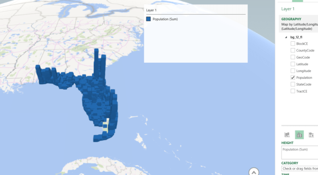 Census Block Power Map 3